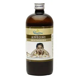 Dhootapapeshwar Aravindasava 450ml for fever, loss of appetite, weakness