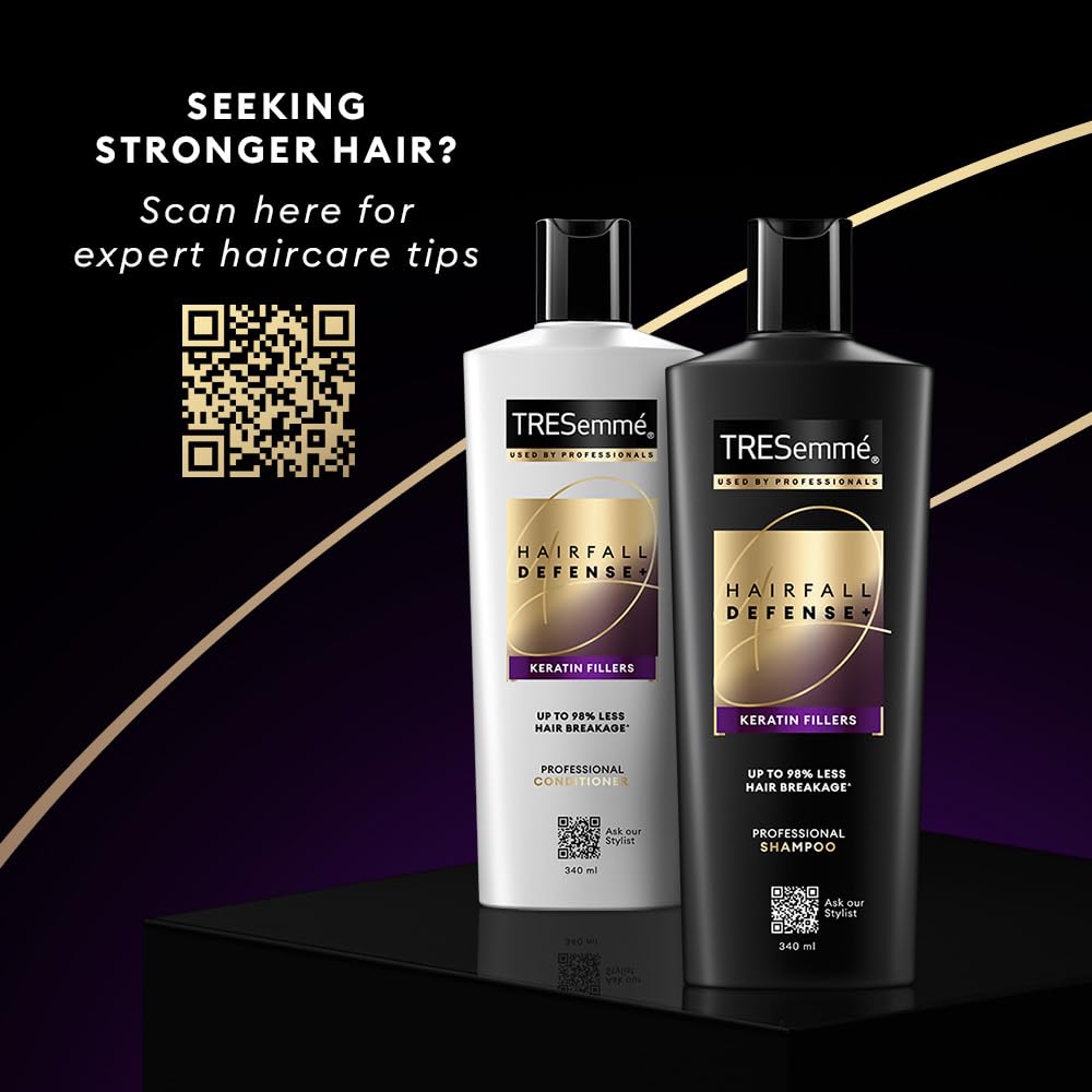 TRESemme Hairfall Defense+ Shampoo 1000ml With Keratin Fillers