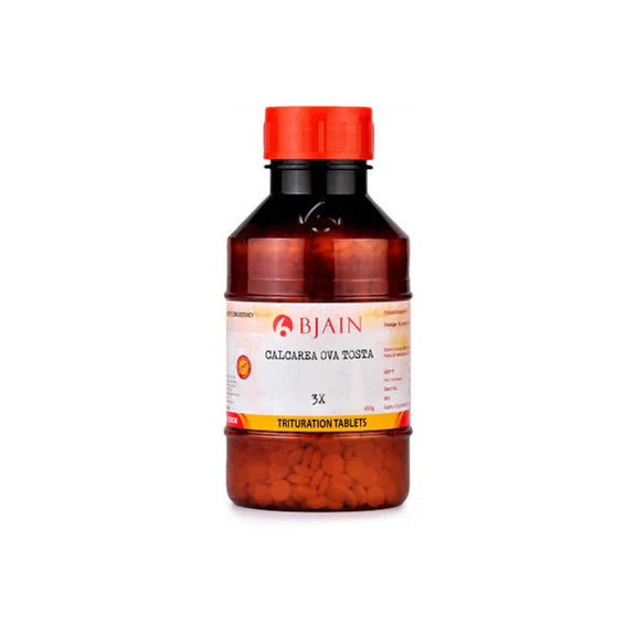 Bjain Homeopathy Calcarea Ova Tosta Trituration Tablets - 3X - 25 Gm