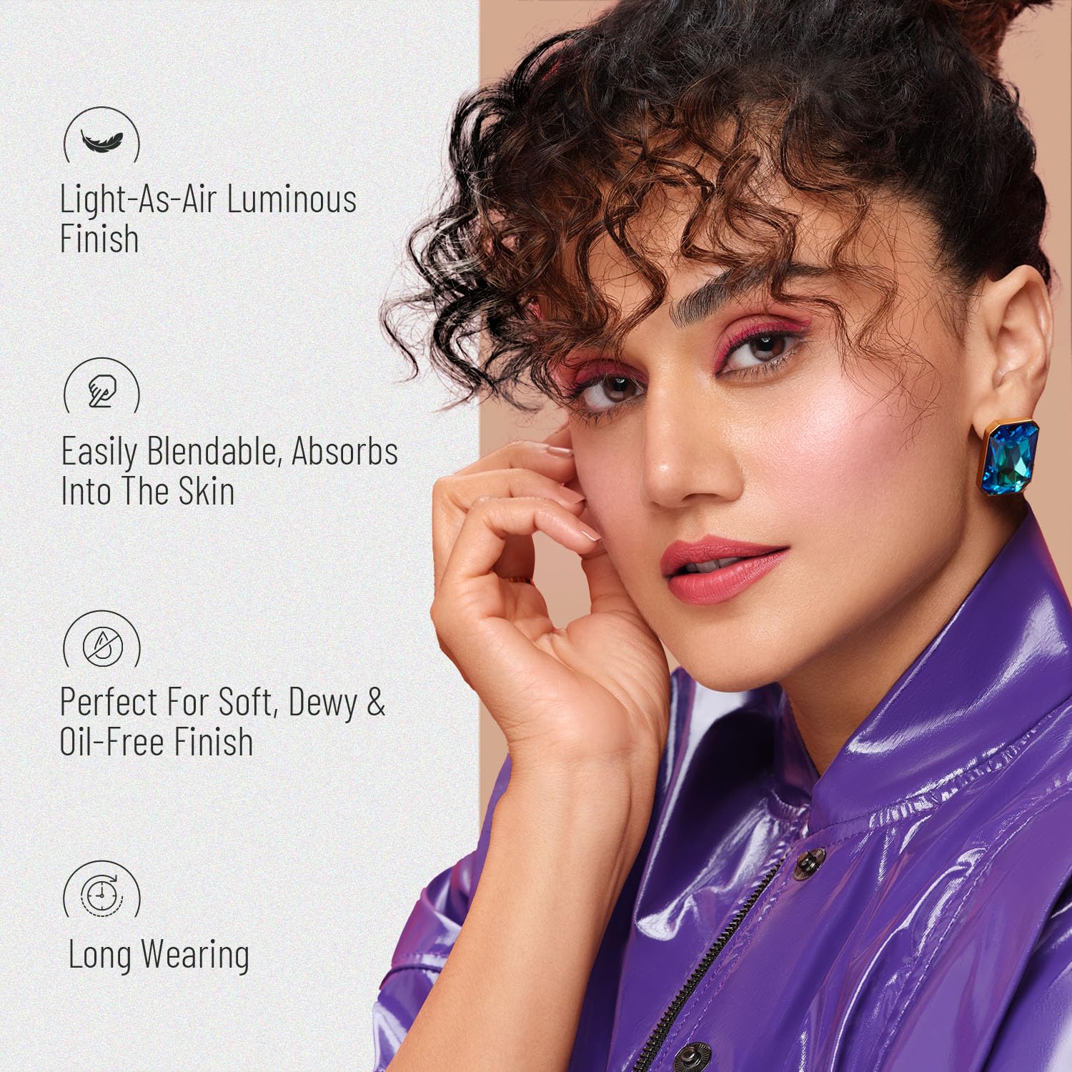 Swiss Beauty Drop & Glow Liquid Highlighter | Face Makeup | Illuminating Liquid Highlighter With Dewy Finish | Shade -Gold, 18ml
