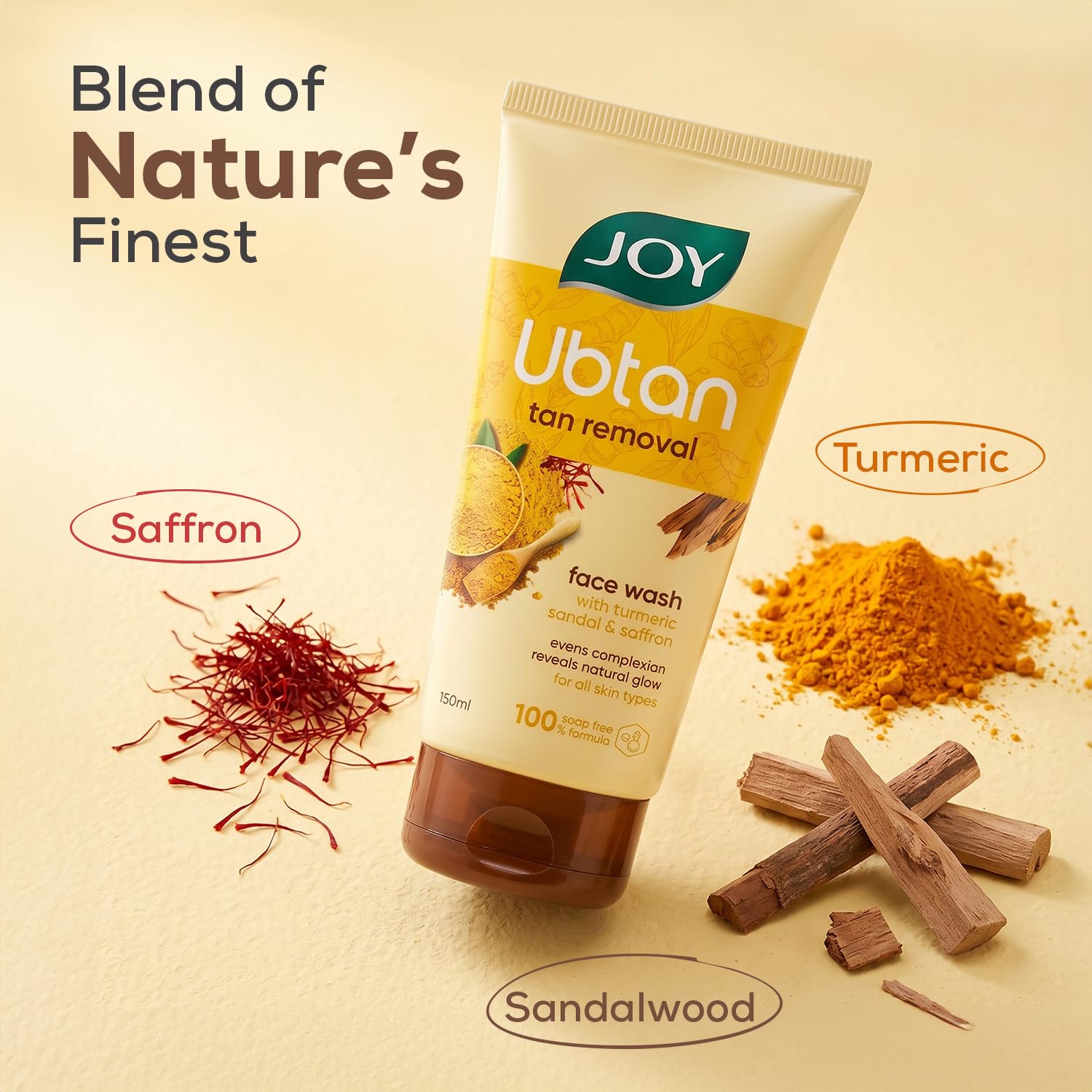 Joy Ubtan Tan Removal Face Wash 200ml