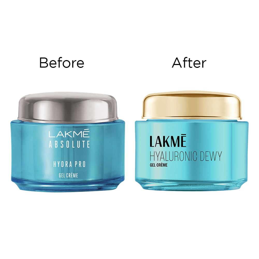 Lakme Hyaluronic Dewy Gel Creme with Hyaluronic Acid 50G