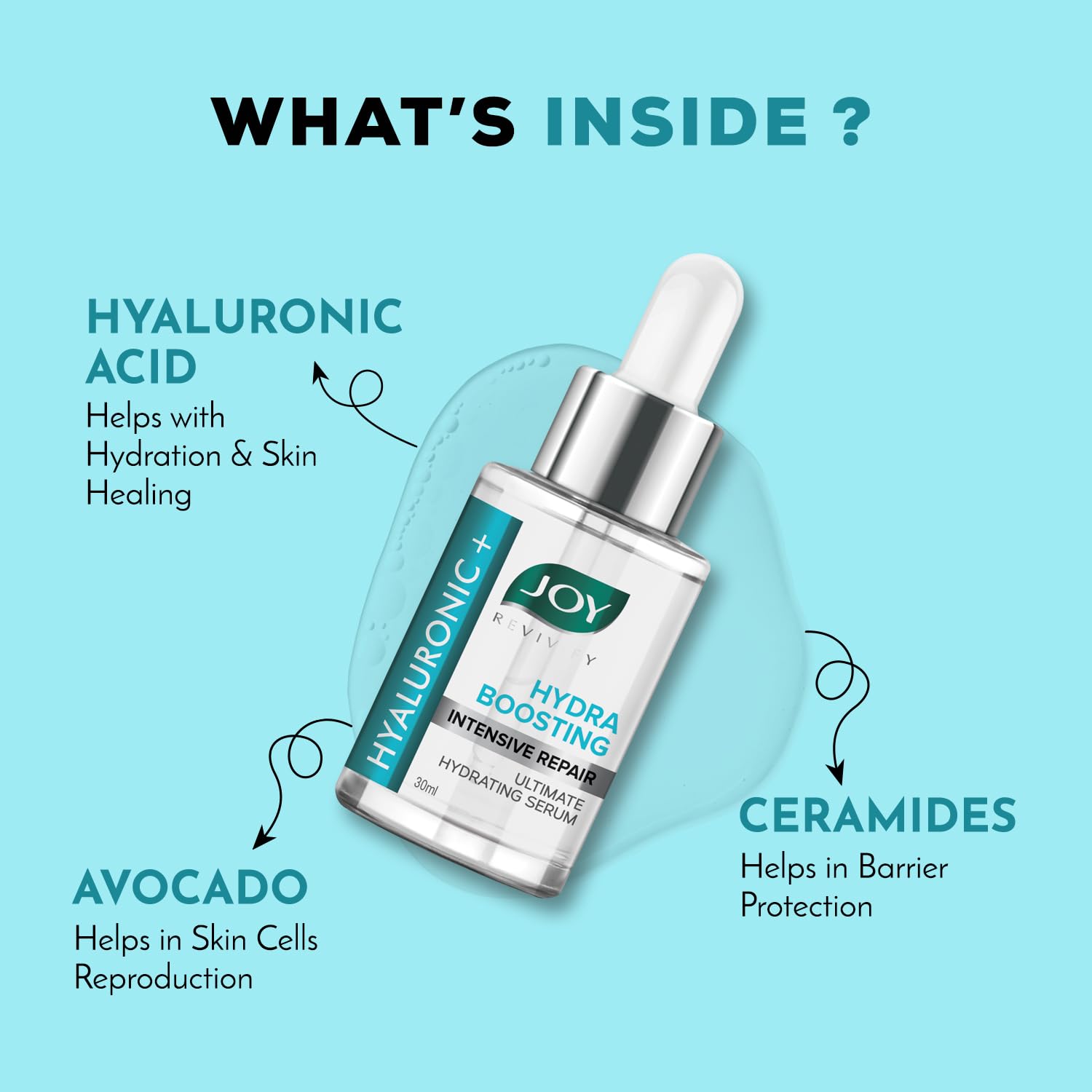 Joy Hydra Boosting Hyaluronic Acid Face Serum 30ml