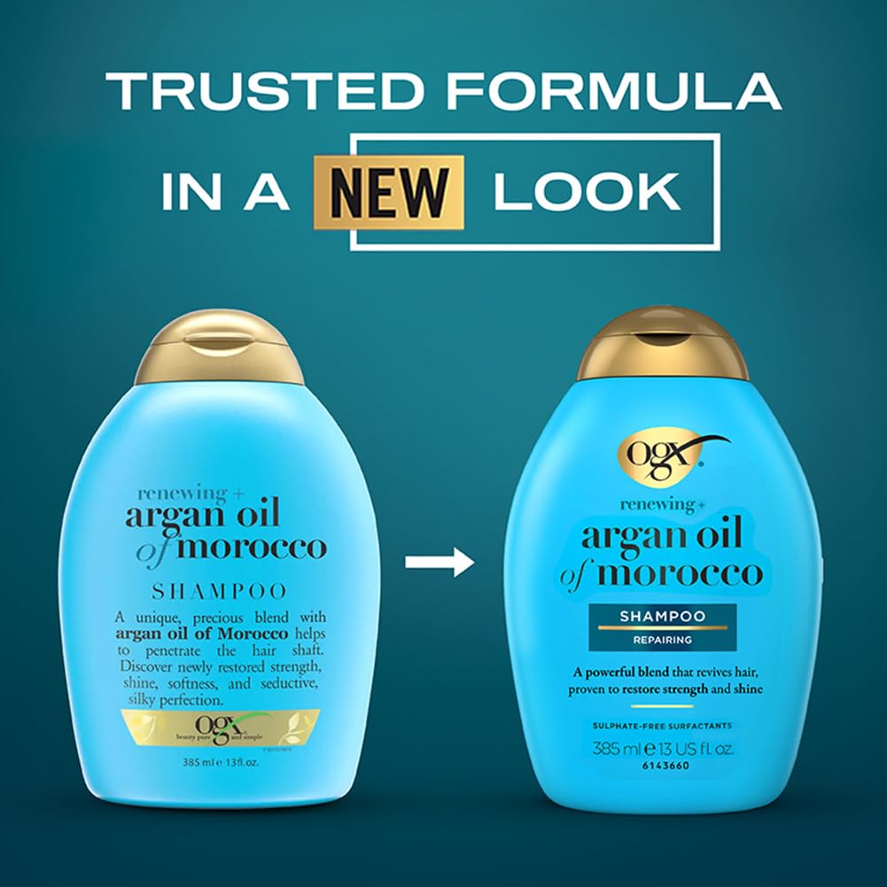 OGX Renewing + Argan Oil of Morocco Hydrating Growth Hair Shampoo 385ml
