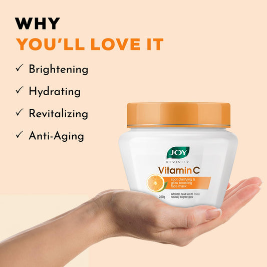 Joy Vitamin C Face Pack for Glowing Skin (250gm)
