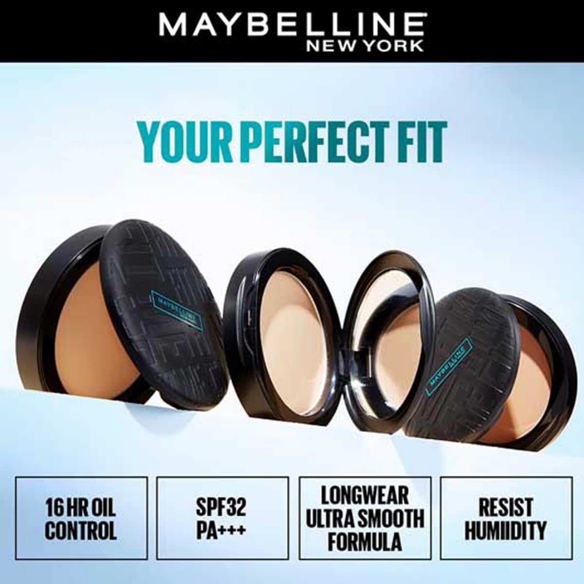 Maybelline New York fit me matte poreless up to 16H oilcontrol powder SPF32PA+++230 6G.