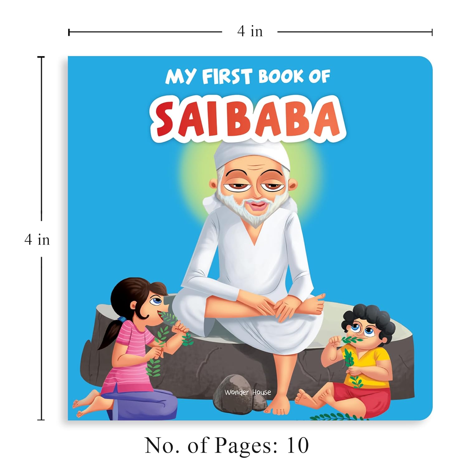 My First Book of Sai Baba – Illustrated Board Book for Kids