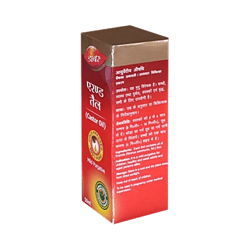 Dabur Ayurvedic Erand Tail (Castor Oil) (50ml) constipation