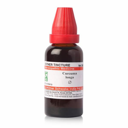 Dr Willmar Schwabe India Curcuma Longa Mother Tincture (Q) (30ml) for itching eczema skin diseases urinary tract diseases