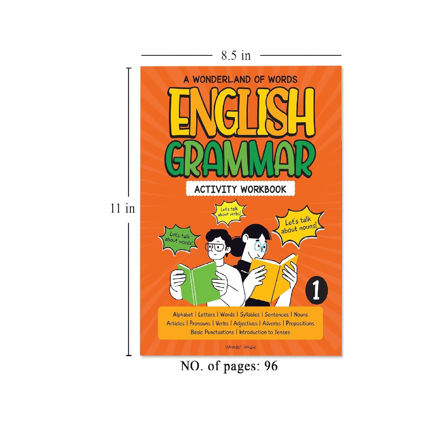 A Wonderland Of Words: English Grammar - Level 1 Activity Workbook Paperback