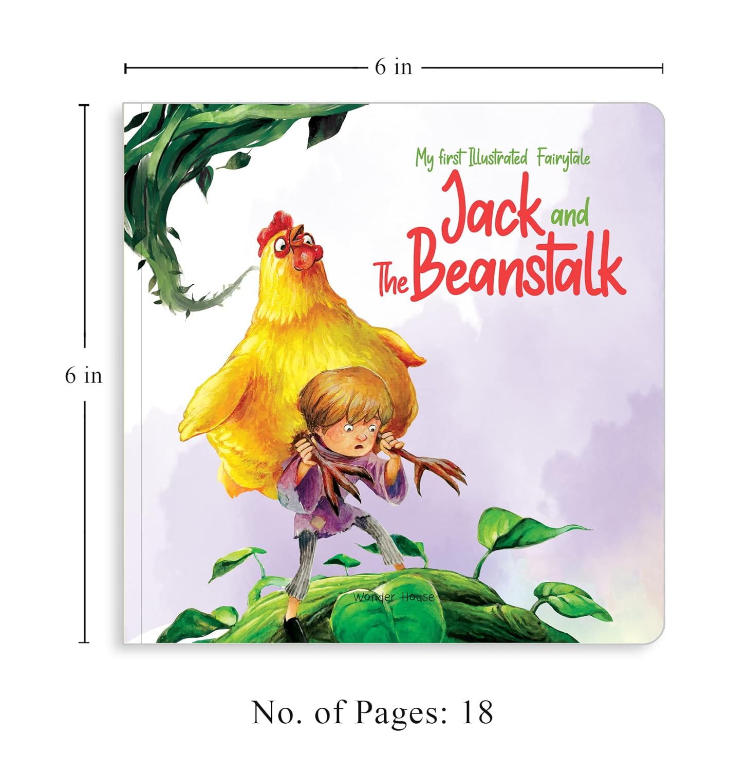 My first Illustrated Fairytale Board Book - Jack and the Beanstalk Board Book