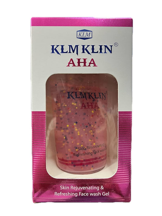 KLM Klin AHA Facewash For Skin Rejuvenating And refreshing (Pack Of 2 100ML)