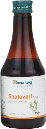 Himalaya 100% Natural Wellness Shatavari Women's Wellness (200 ML Syrup)
