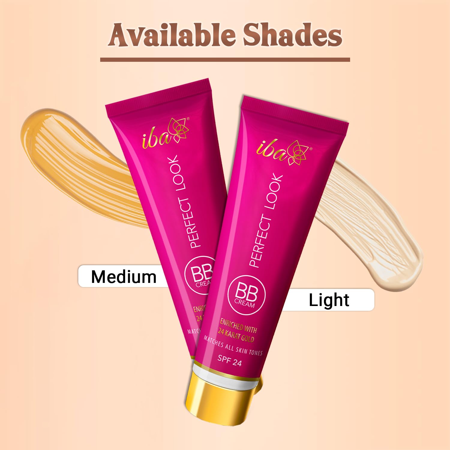 Iba Perfect Look BB Cream With 24 Karat Gold 30g