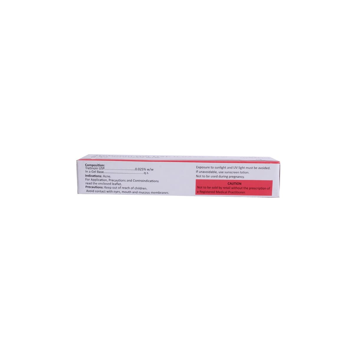 A Ret 0.025% Gel (20gm) For Hyperpigmentation, Wrinkles, Acne