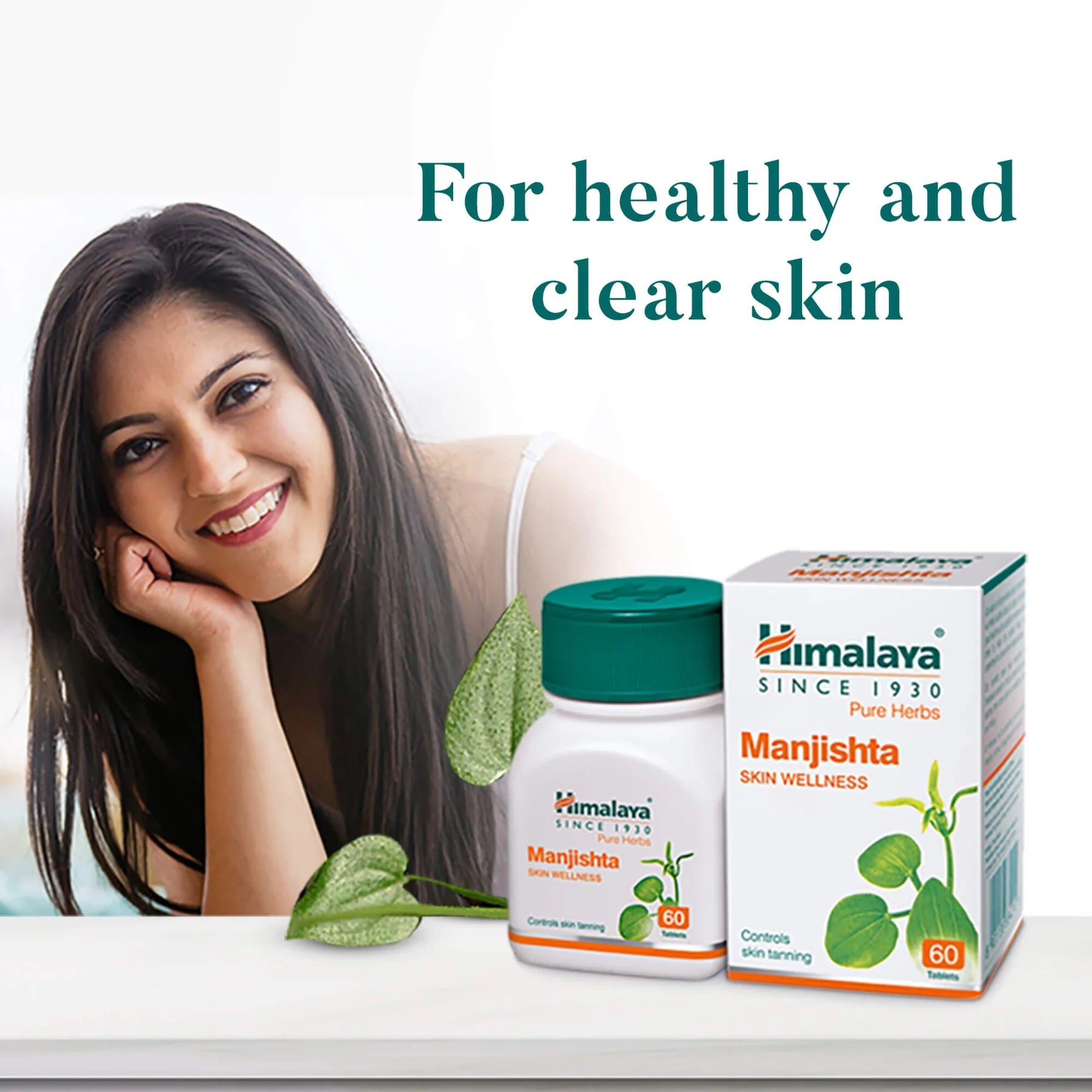 Himalaya Herbals - Manjishtha Skin Wellness - 60 tabs