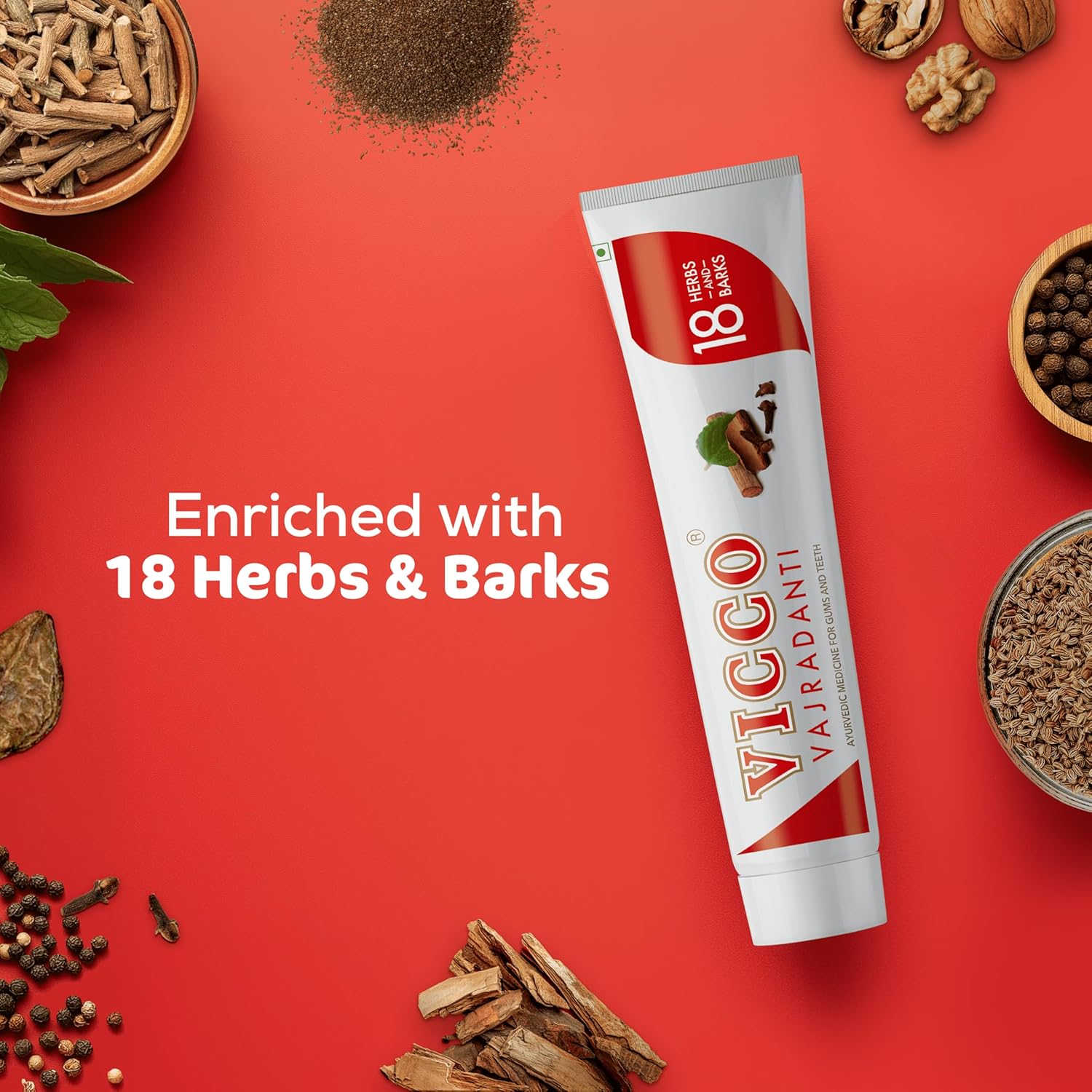 Vicco Vajradanti Paste-150g (Pack of 3)