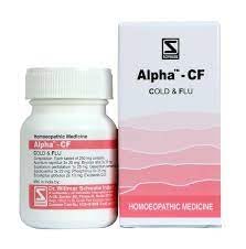 Dr Willmar Schwabe India Homoeopathic Alpha-CF (20gm) Tablets for cough headache fever