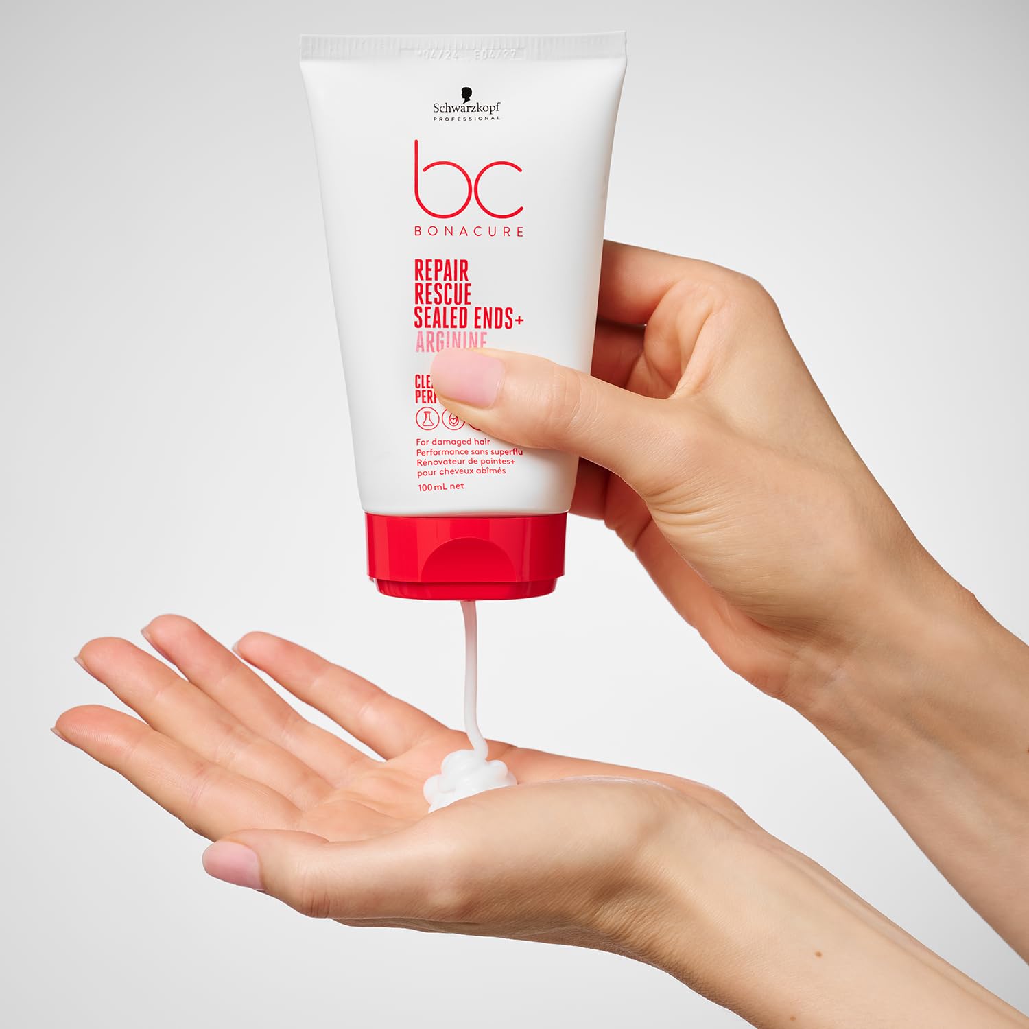Schwarzkopf Professional Bonacure Repair Rescue Sealed Ends With Arginine For Preventing Split Ends, 100Ml - Liquid