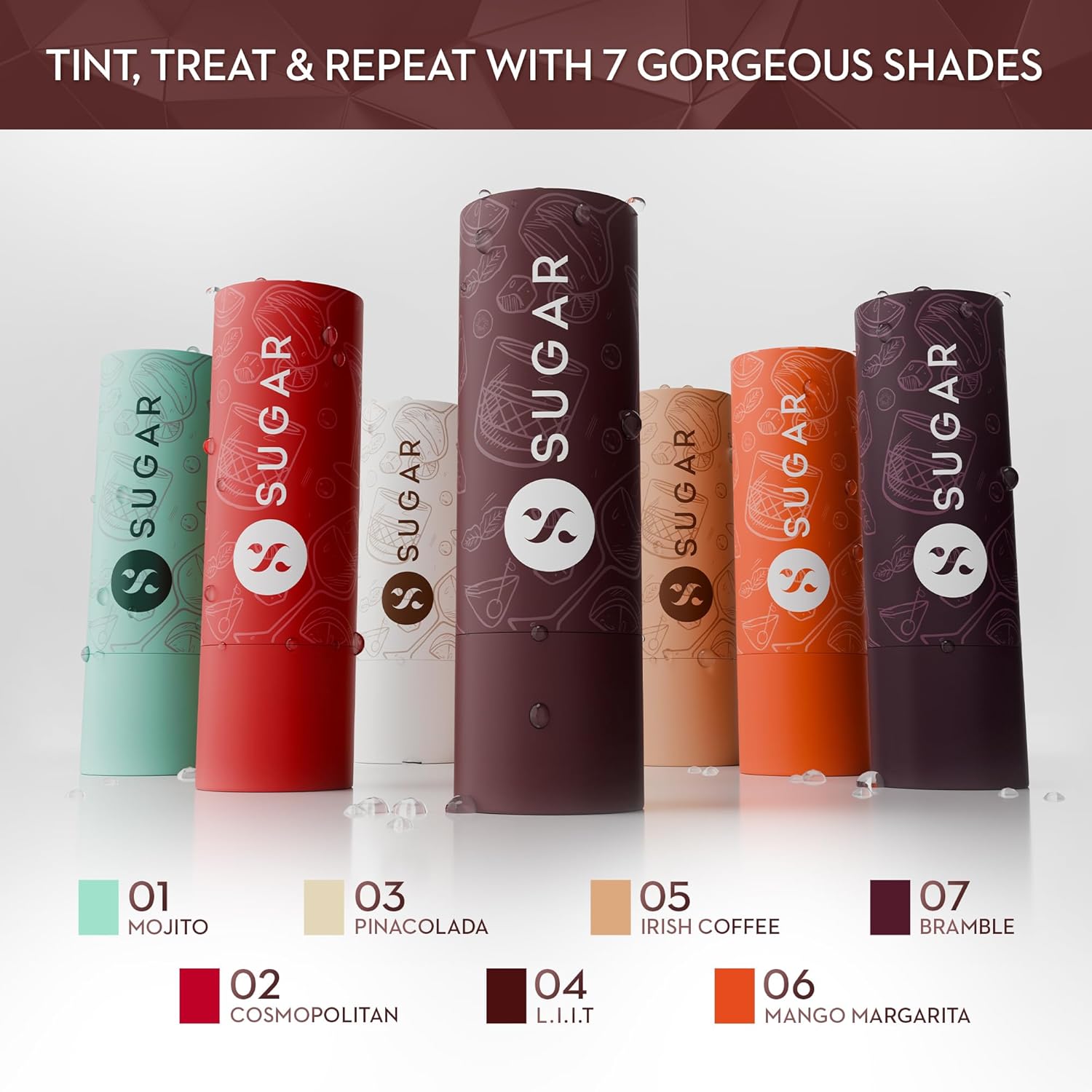 SUGAR Cosmetics Tipsy Lips Moisturing Balm with Vitamin E, Shea Butter and Jojoba Oil | Tinted Lip Balm with SPF | Lip Protection & Nourishment | 4.5gm - 04 L.I.I.T