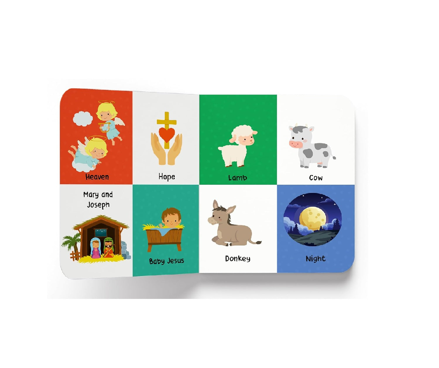 My First 100 Bible Words – Illustrated Christian Board Book for Kids