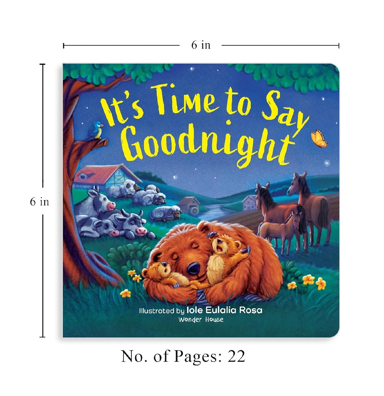 It’s Time to Say Goodnight Board book – Picture Book