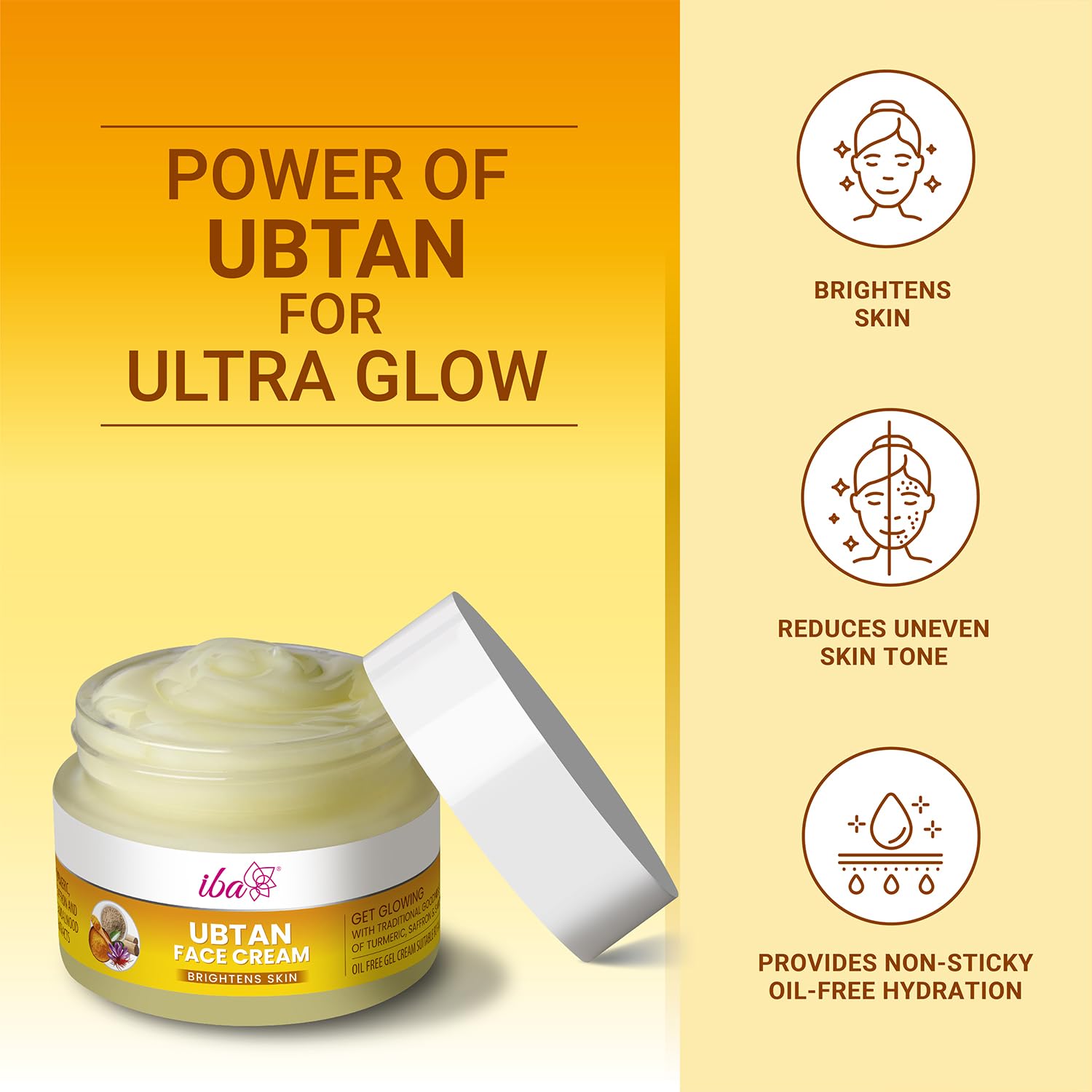 Iba Ubtan Face Cream, 50g