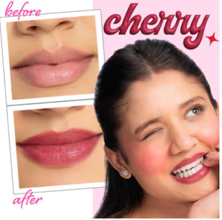 Nykaa Cosmetics Aqua Jelly Lip & Cheek Multi-use Water Tint - Cherry (10ml)