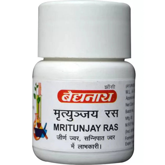 Baidyanath MRITYUNJAYA RAS, 40 TAB for children and effective in fever care