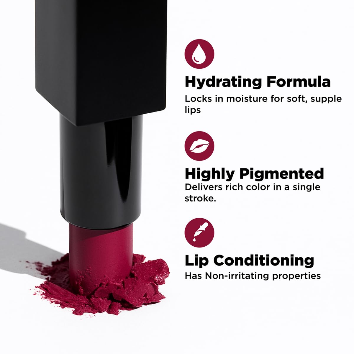 Blue Heaven Get Matte Lipstick | Soft Matte Finish and Lightweight Formula | Intense Pigment | Long-Lasting Lipsticks For Women | 104R | 4gm