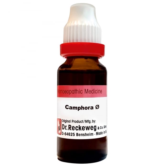 Dr Reckeweg Camphora Mother Tincture (Q) 20mal for arthritis cough relieving pain fever