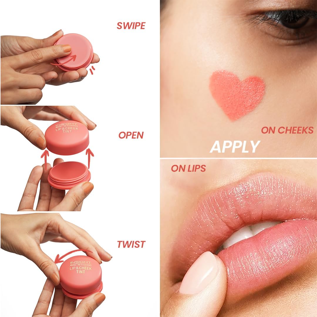 INSIGHT Lip & Cheek Tint - Strawberry Summer (3 g)