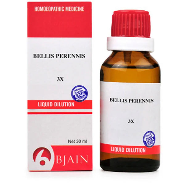 Bjain Homeopathy Bellis Perennis Dilution - 3X - 30 ml - Pack of 1