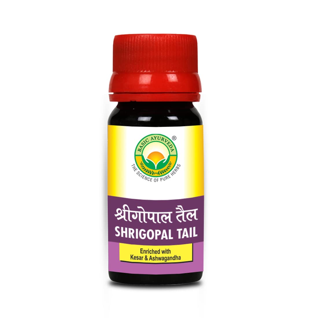 Basic Ayurveda Shri Gopal Tail 30 ml For male debilities, brain and memory power, Erectile Dysfunction
