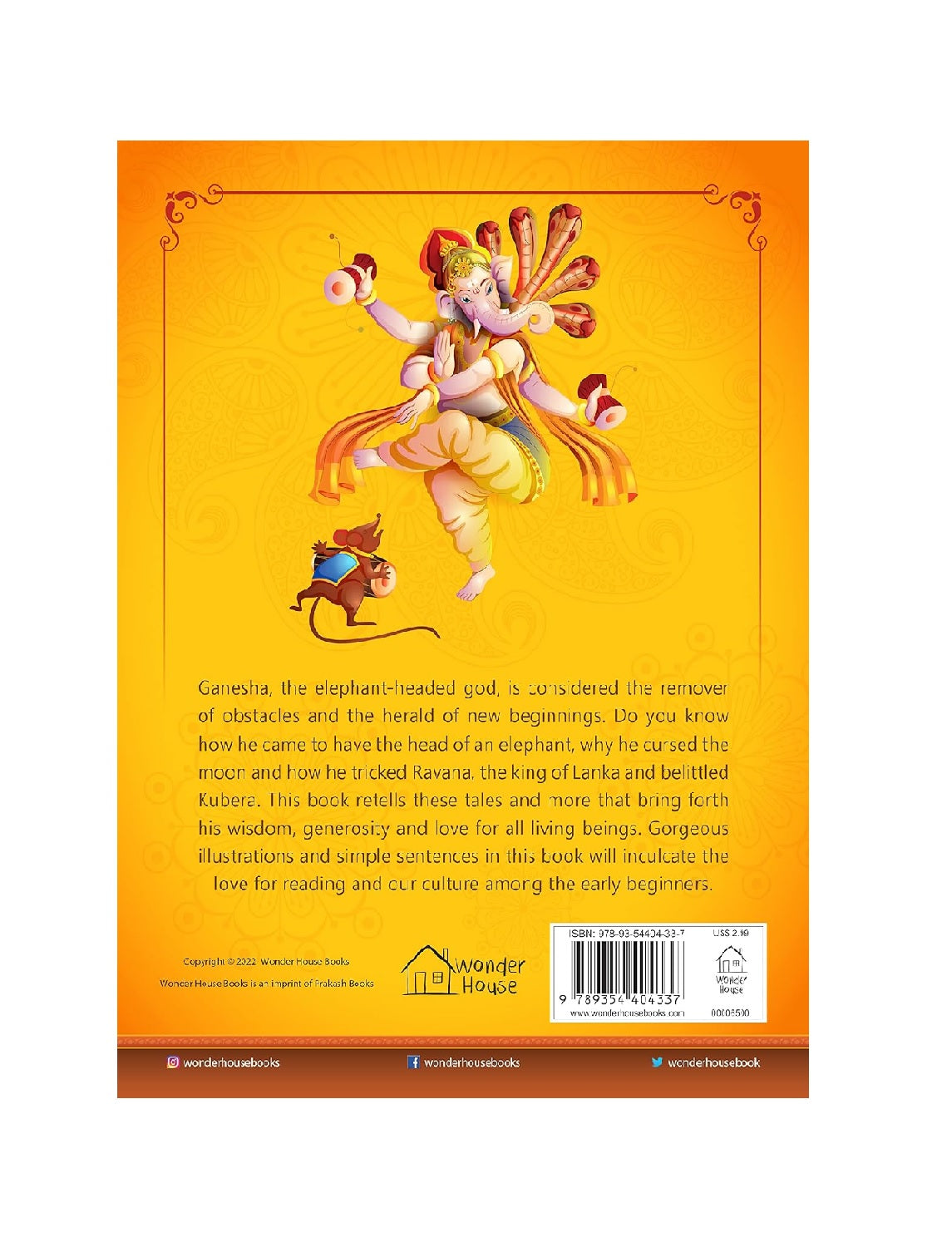 Tales from Ganesha For Children: Indian Mythology Book