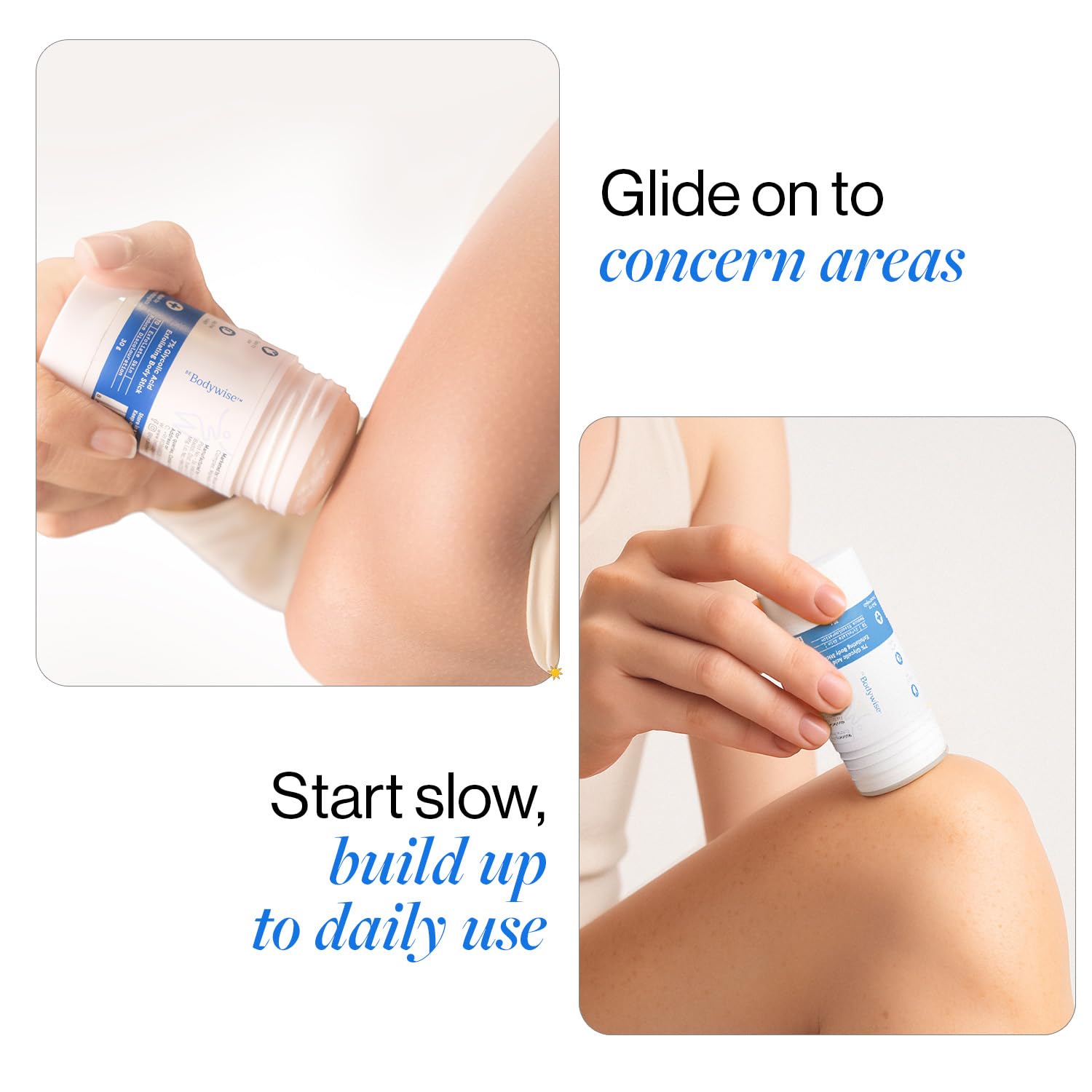 BeBodywise 7% Glycolic Acid Exfoliating Body Stick - 30 gm