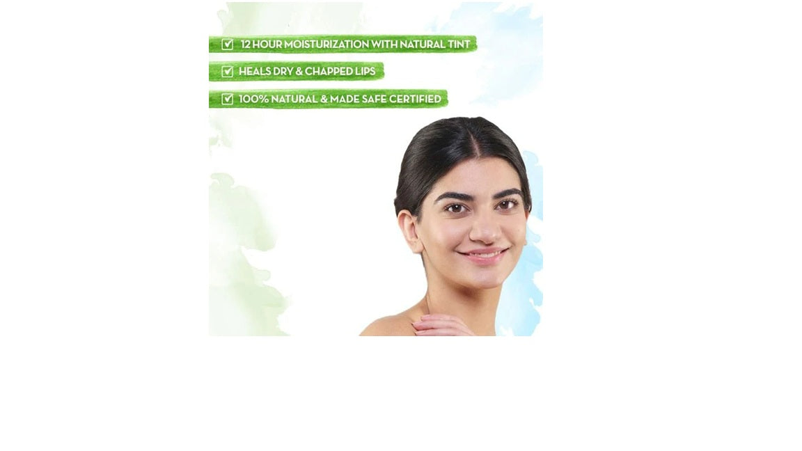 Mamaearth Rose Tinted 100% Natural Lip Balm - 2 gm