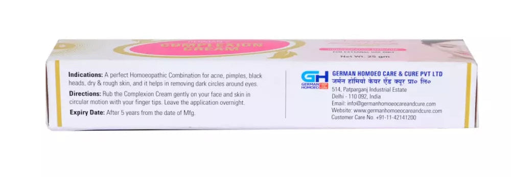 German Homeo Care & Cure Complexion Cream (25g)