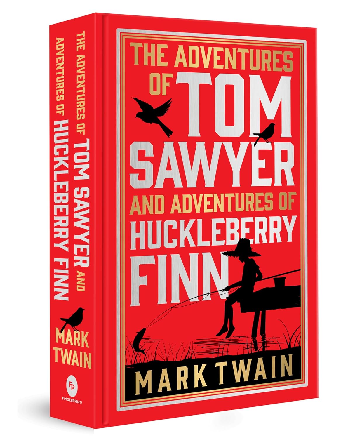 The Adventures of Tom Sawyer & Adventures of Huckleberry Finn | Hardcover Book