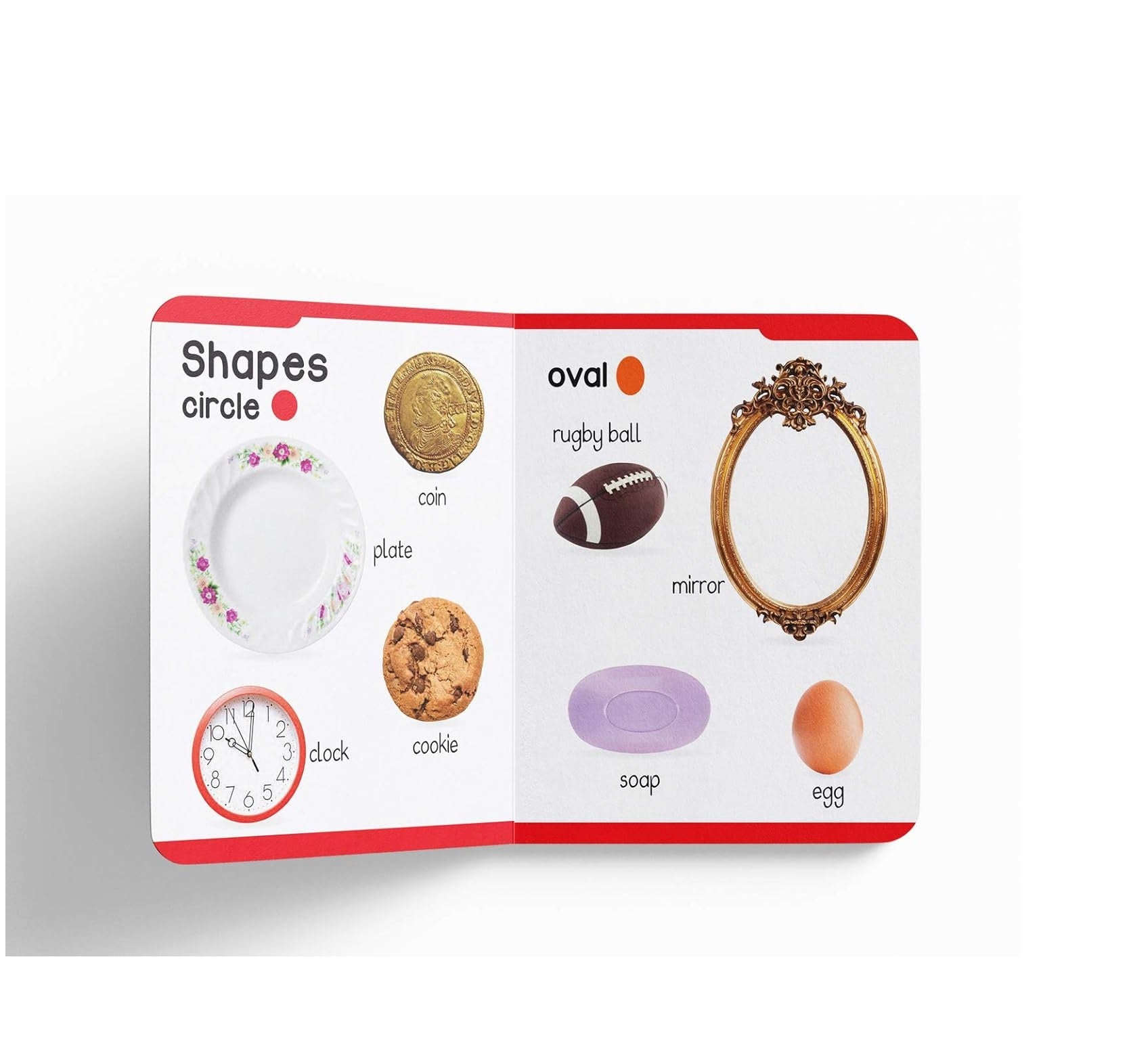 My First Padded Book of Colors and Shapes: Early Learning Board Book for Kids | Durable Padded Board Book | Hardcover