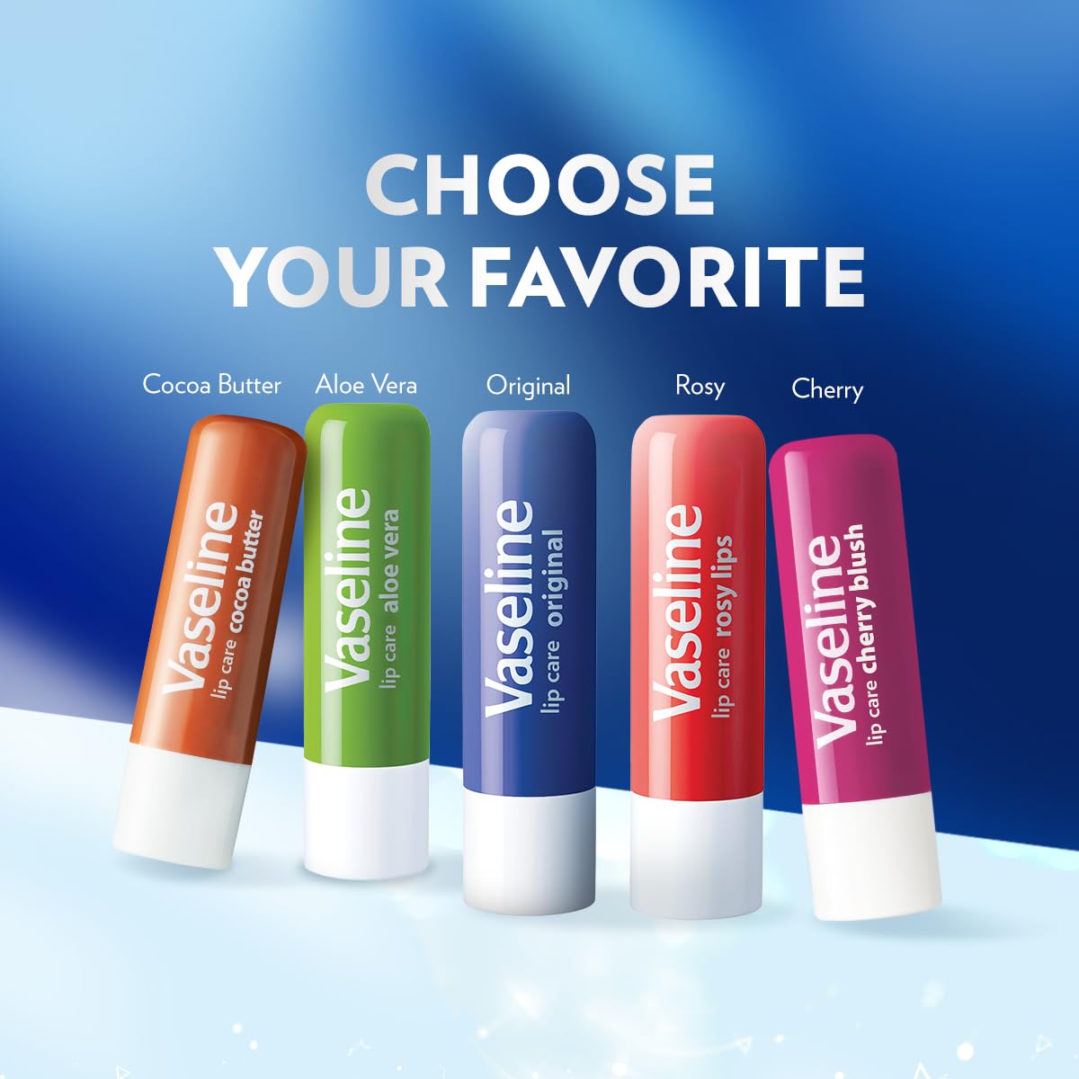 Vaseline Lip Care | Original Lip Balm Stick | up to 48Hr moisturization | with petroleum jelly & vitamin E | made in South Korea | 4.8g