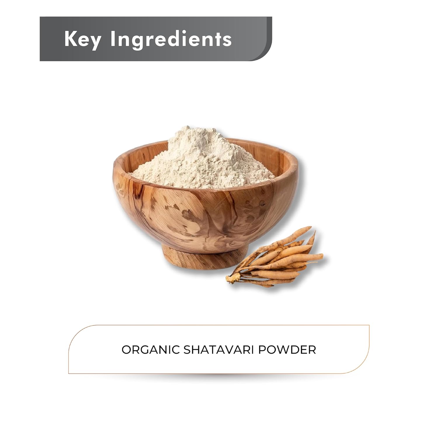 Just Jaivik Organic Shatavari Powder 227 Gm