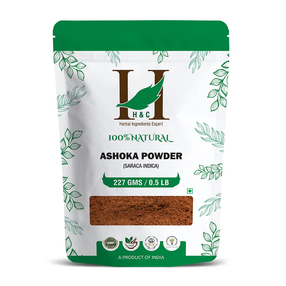 H&C Herbal Ingredients Expert Ashoka Powder (Saraca Indica) – 227g | Supports Hormonal Balances