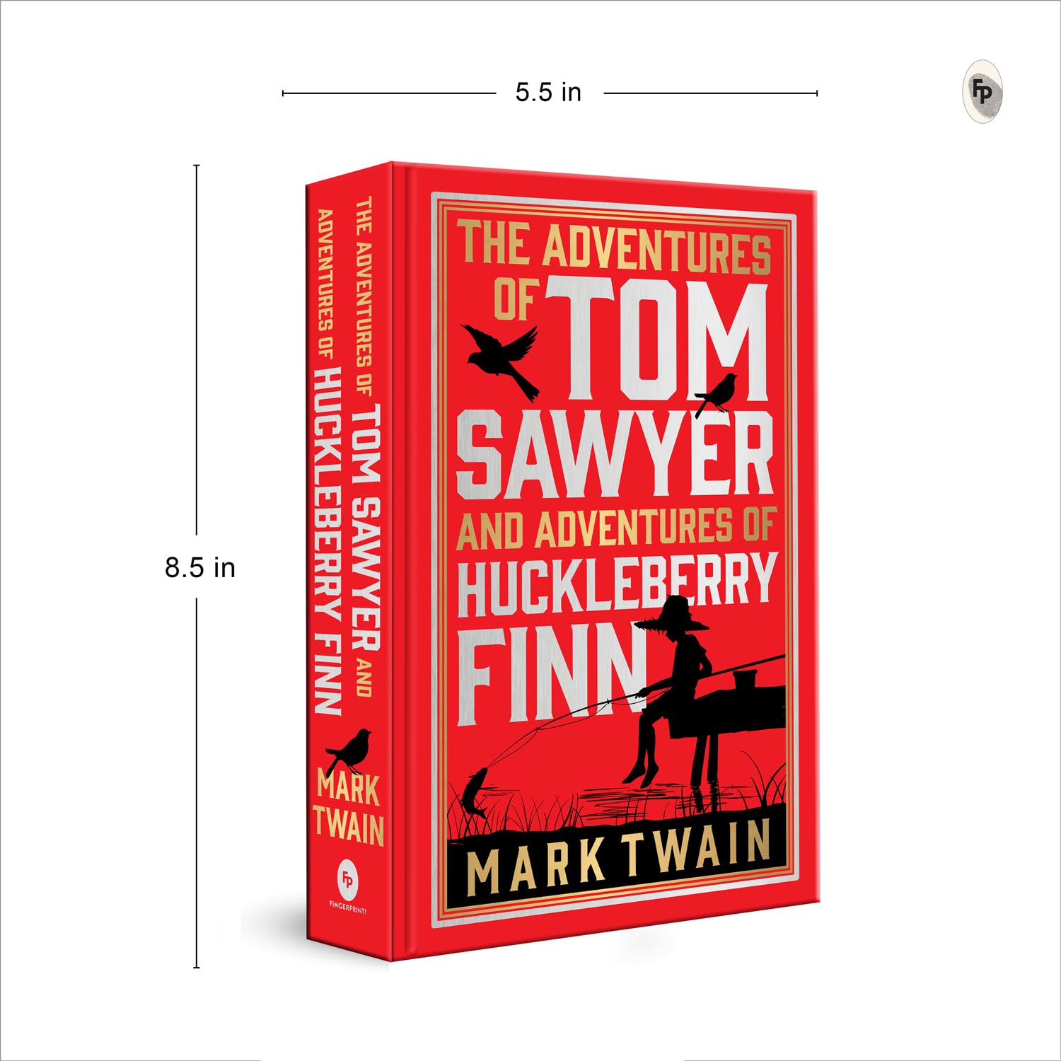 The Adventures of Tom Sawyer & Adventures of Huckleberry Finn | Hardcover Book