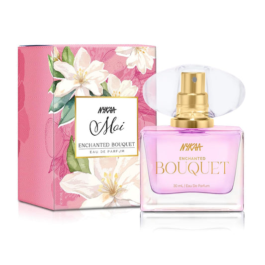 Nykaa Enchanted Bouquet Long Lasting EDP| Fruity Floral Perfume for Women | Day to Night Fragrance | Peony & Strawberry| Everyday Perfume for Her | Travel Friendly Size