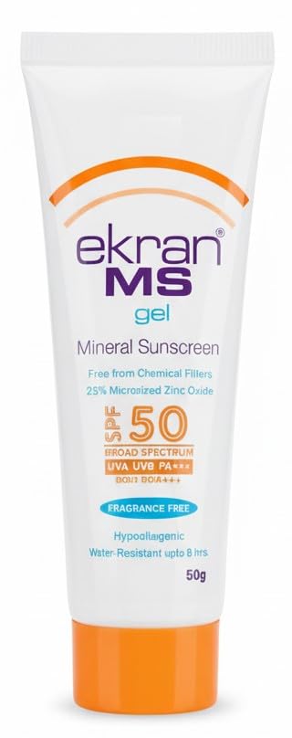 Ekran MS Mineral Sunscreen SPF 50 Gel- 50 gm