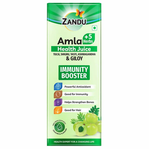 Zandu Amla + 5 Herbs Health Juice - 1 L