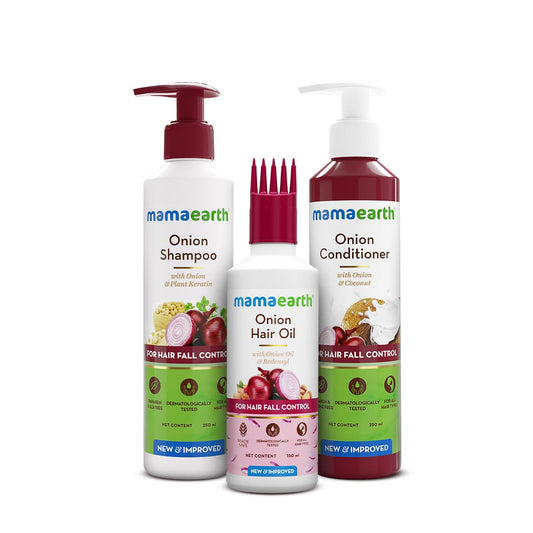 Mamaearth Anti-Hair Fall Spa Kit - Combo Pack