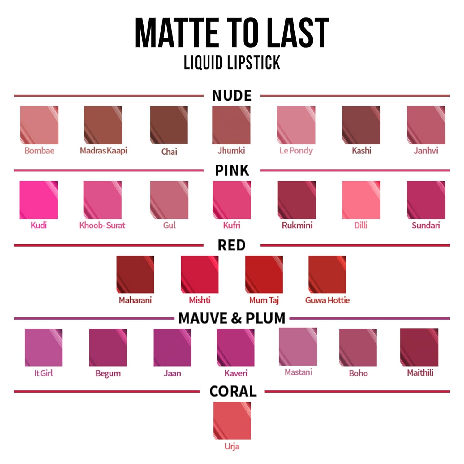 Nykaa Matte To Last ! Liquid Lipstick - Maharani 02 (5ml)