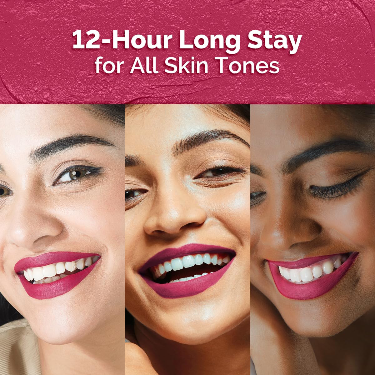 Mamaearth Moisture Matte Long Stay Lipstick-Candyfloss Pink - 2 gm